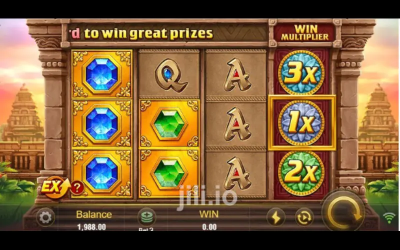 Giao diện slot lân hái lộc