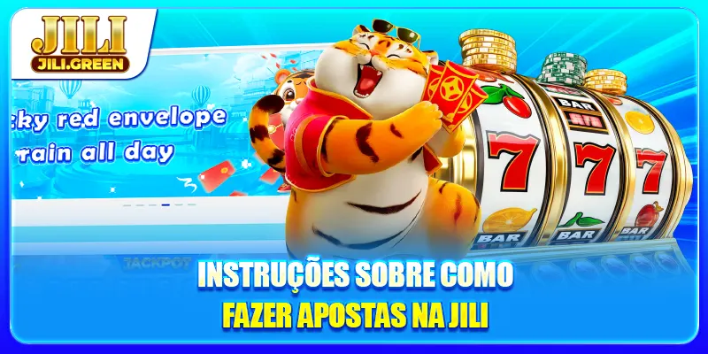Instruções sobre como fazer apostas na JILI